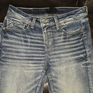 Buckle Women's Skinny Jeans - Blue